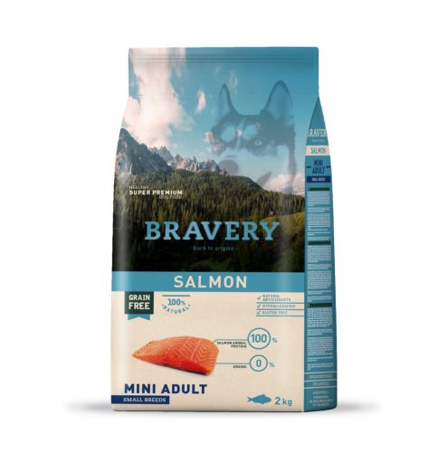 Bravery Salmon Mini Adult Small Breeds 2 kg kutyatáp