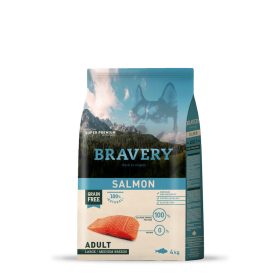 Bravery Salmon Adult Large/Medium Breeds 4 kg kutyatáp