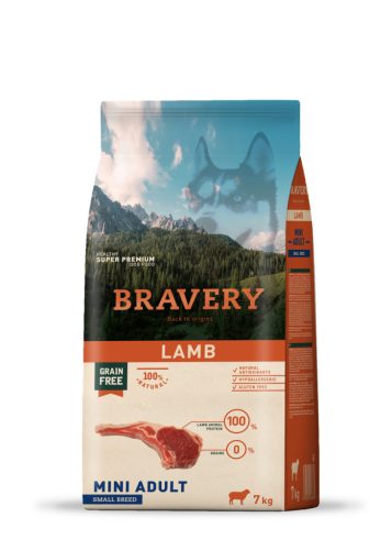 Bravery Lamb Mini Adult Small Breeds 7 kg kutyatáp