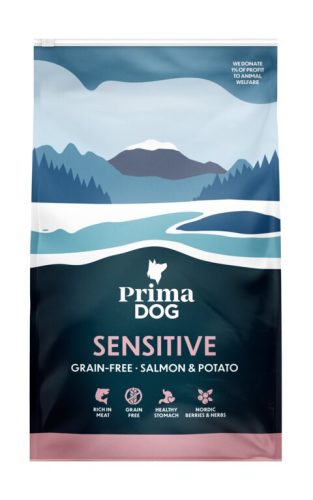 PrimaDog lazac burgonya szárazeledel felnőtt kutyák részére 3kg