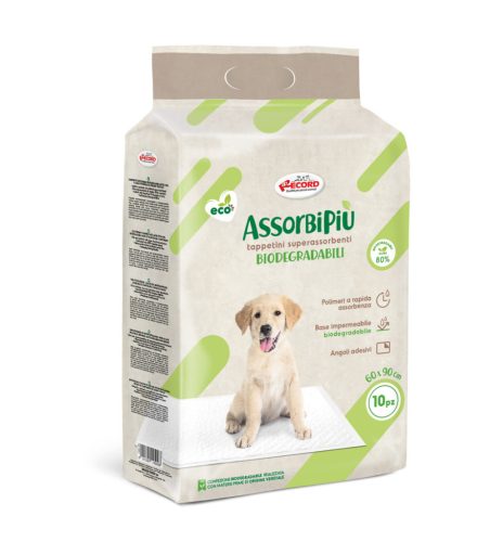 AssorbiPiu ECO biológiailag lebomló kutyapelenka L 60x90, 10 db/cs