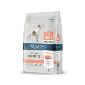 QUATTRO Super Premium MINI BREED ADULT SALMON kutyatáp 7kg