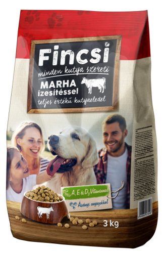 Fincsi Kutyaeledel Marha 3kg
