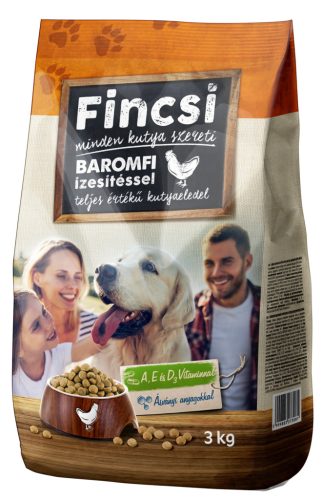 Fincsi Kutyaeledel Baromfi 3kg