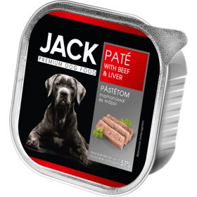 Jack gabonamentes marha, máj pástétom kutya konzerv 150 g