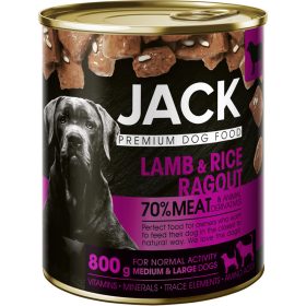 Jack kutya konzerv ragu marha-répa 800g