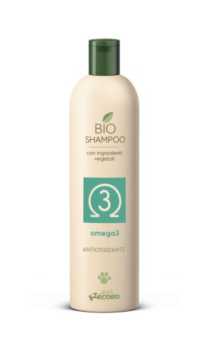 Record BIO kutyasampon OMAGE 3-MAL SZÁRAZ SZŐRRE 250 ml