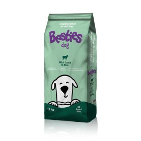 Besties Dog bárány rizzsel száraz kutyatáp 15 kg