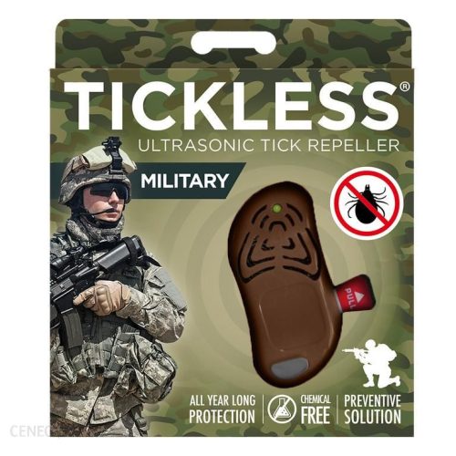 TICKLESS MILITARY Barna ultrahangos kullancsriasztó